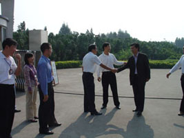 省領(lǐng)導(dǎo)、市領(lǐng)導(dǎo)來我司進行視察、指導(dǎo)